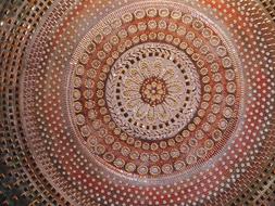Colorful and beautiful mandala with patterns and shapes