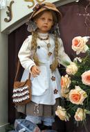 Doll Girl Vintage and roses