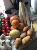 delicious ripe fruit