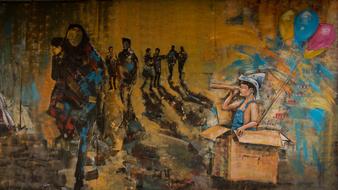 Graffiti Human Decoration