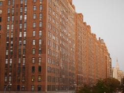 brick high-rise building in new york