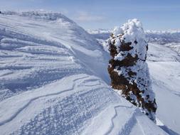 Mountains Ridge Winter
