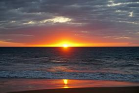 Sunset Maui Red