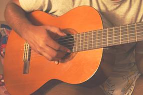 Spanish Guitar hand