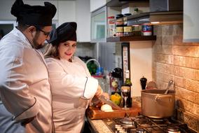 fun chefs in the kitchen