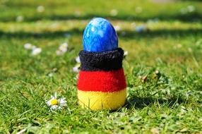 Easter Egg German Colors