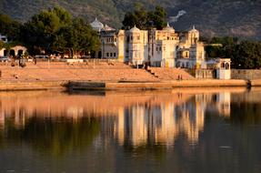 Pushkar India Lake