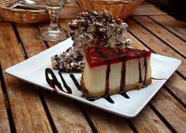 soft sweet dessert
