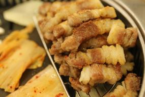 Pork meat with potatoes