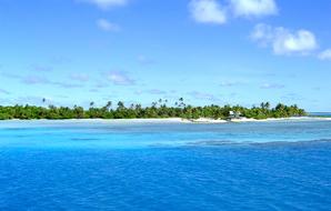 Deserted Island Heavenly Landscape