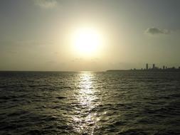 Sunset India Sea