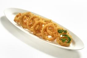 fried pickled onion rings