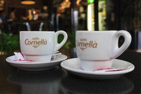 beautiful white cups
