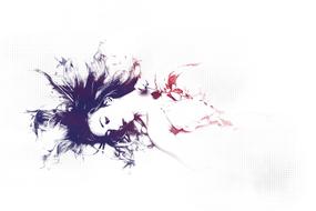 girl as a watercolor fantasy