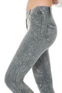 Leg Hip Pants grey