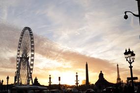 Paris Ferris Wheel Travel
