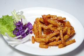 sesame potatoes