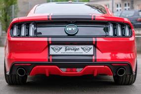 Mustang Gt Red