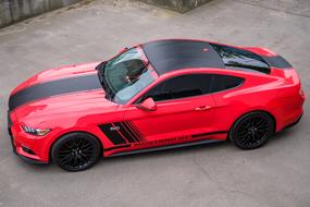 Mustang Gt Red