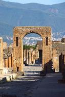 Architecture in Italy Pompeii