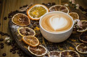 delicious coffee in a mug
