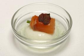 appetizer on the plate is delicious