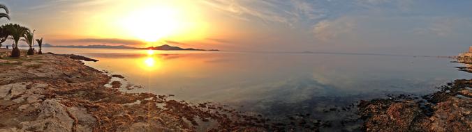 Sunset Sea Less