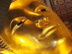 Buddha Gold Lying Reclining
