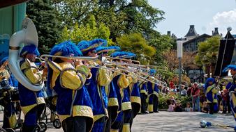 brass band Montreux Switzerland