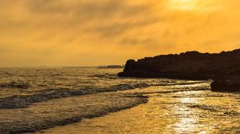 Sunset Hazy Sky