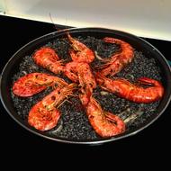 boiled shrimp in water