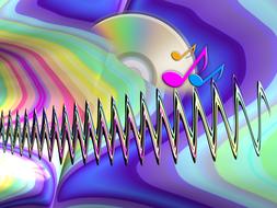 digital music waves