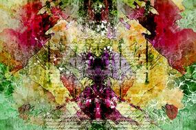 abstract watercolor colorful background