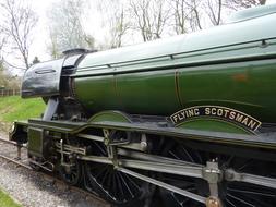 Train Flying Scotsman Steam