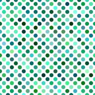 polka dot pattern background green