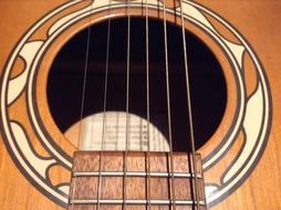 Guitar Sound Hole strings
