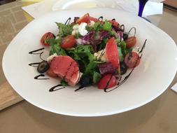 restaurant vegetable dish