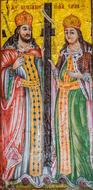 St Helen And Constantine Icon