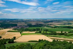 Odenwald Veste Otzberg view