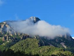 Mountain peak Cloud Landscape