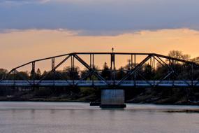 Bridge Dusk City