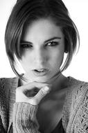 Model Woman Composition Young
