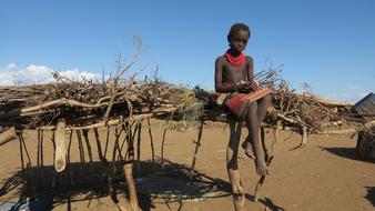 Ethiopia Tribe Africa person