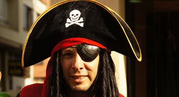 Festivities man pirate