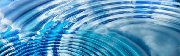 blue wave background pattern