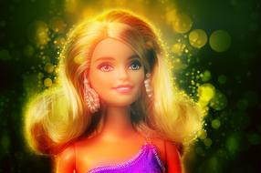 Barbie Doll Toy Girl lights