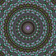 fractal kaleidoscope mandala