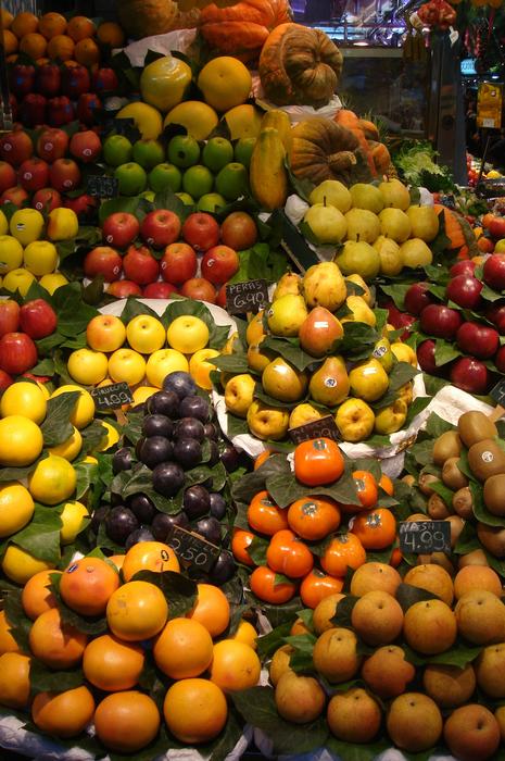 ripe fruit market