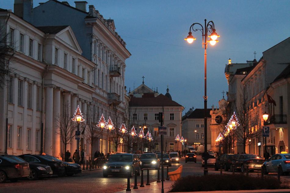 At Night Streets Lantern