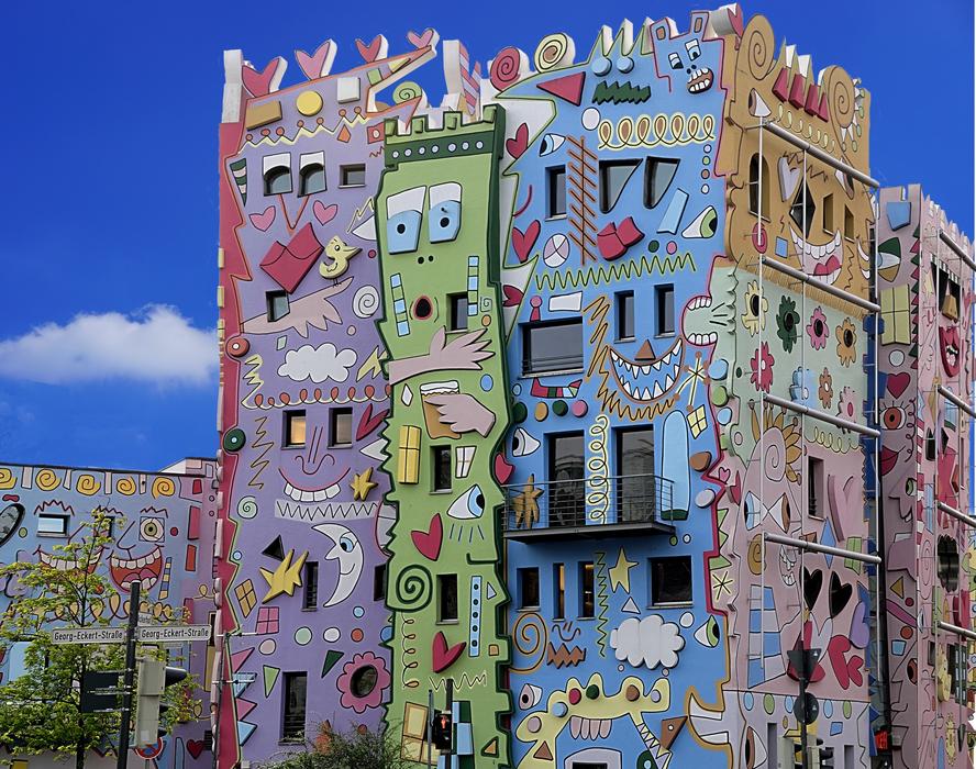 Architecture Colorful Facade